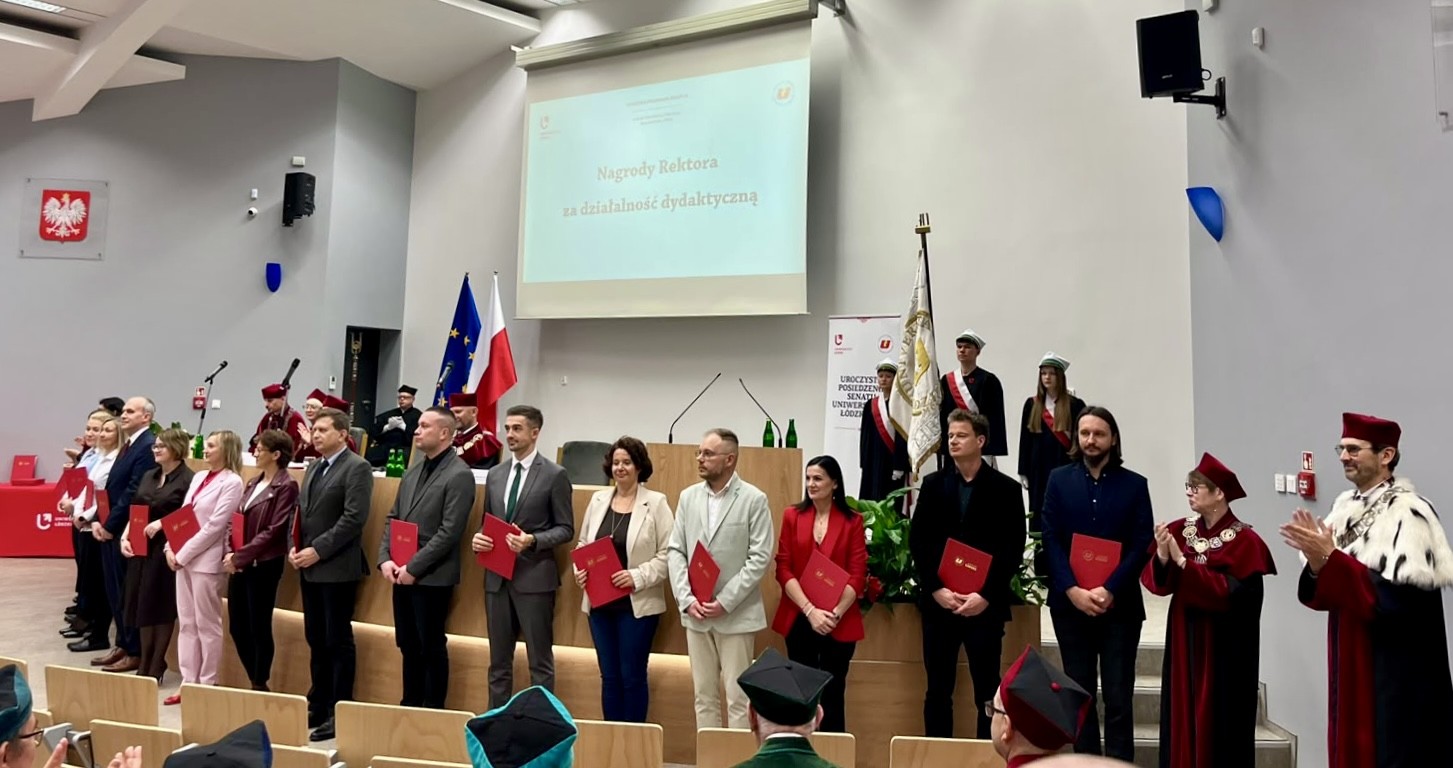 Nagroda Rektora UŁ dla dr Agaty Żółtaszek